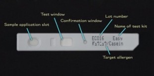 Morinaga Easy test strip for Food allergen test Miobs Strip Showcase.jpg